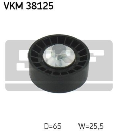 SKF Medløberhjul multi-V-rem VKM38125