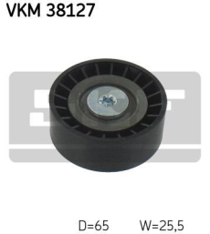 SKF Medløberhjul multi-V-rem VKM38127