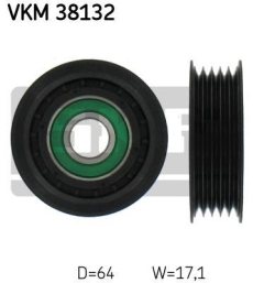 SKF Medløberhjul multi-V-rem VKM38132