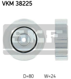 SKF Medløberhjul multi-V-rem VKM38225