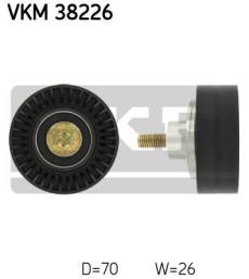 SKF Medløberhjul multi-V-rem VKM38226