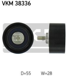 SKF Medløberhjul multi-V-rem VKM38336