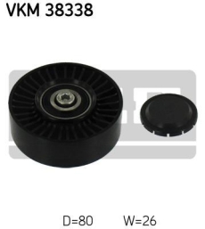 SKF Medløberhjul multi-V-rem VKM38338