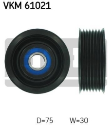 SKF Medløberhjul multi-V-rem VKM61021