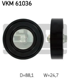 SKF Medløberhjul multi-V-rem VKM61036