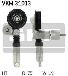 SKF Strammehjul kilerem VKM31013