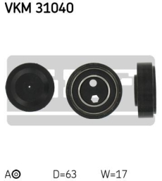 SKF Strammehjul kilerem VKM31040