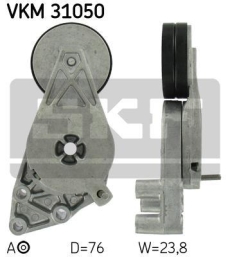 SKF Strammehjul kilerem VKM31050