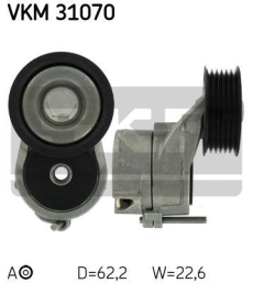 SKF Strammehjul kilerem VKM31070