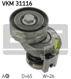SKF Strammehjul kilerem VKM31116