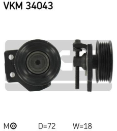 SKF Strammehjul kilerem VKM34043