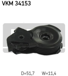 SKF Strammehjul kilerem VKM34153