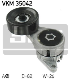 SKF Strammehjul kilerem VKM35042