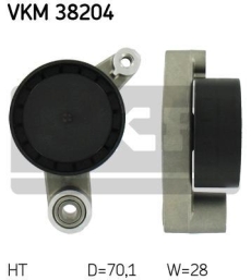 SKF Strammehjul kilerem VKM38204