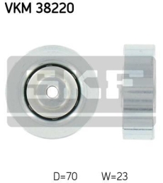 SKF Strammehjul kilerem VKM38220