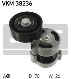 SKF Strammehjul kilerem VKM38236