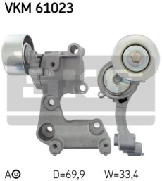 SKF Strammehjul kilerem VKM61023