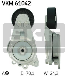 SKF Strammehjul kilerem VKM61042
