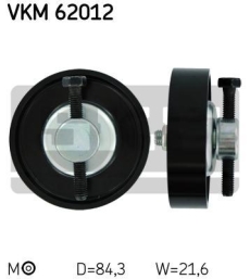 SKF Strammehjul kilerem VKM62012