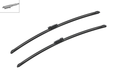 A824S Bosch Viskerblade forrude
