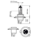 Philips Vision H4 1 stk