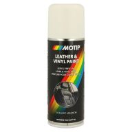 Motip Læder og Vinyl Maling RAL9010 200ml. Motip Læder og Vinyl Maling RAL9010 200ml.