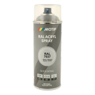Spraymaling RAL 7037 Høj Glans StøvGrå Motip 07024 400ML Spraymaling RAL 7037 Høj Glans StøvGrå Motip 07024 400ML