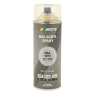 Spraymaling RAL 1014 Høj Glans Effelben Motip 07057 400ML Spraymaling RAL 1014 Høj Glans Effelben Motip 07057 400ML