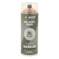 Spraymaling RAL 3012 Høj Glans BeigeRød Motip 07087 400ML Spraymaling RAL 3012 Høj Glans BeigeRød Motip 07087 400ML