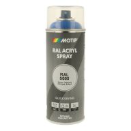 Spraymaling RAL 5005 Høj Glans SignalBlå Motip 07134 400ML Spraymaling RAL 5005 Høj Glans SignalBlå Motip 07134 400ML