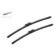 A637S Bosch AeroTwin Viskerblade forrude (sæt) A637S Bosch AeroTwin Viskerblade forrude (sæt)