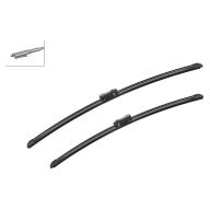 A967S Bosch AeroTwin Viskerblade forrude (sæt) A967S Bosch AeroTwin Viskerblade forrude (sæt)