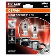 Osram H9 LED Night Breaker SMART- ECE godkendt (2 stk.) Osram H9 LED Night Breaker SMART- ECE godkendt (2 stk.)