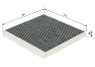 R2499 Pollenfilter aktivkulfilter Kabineluftfilter Bosch R2499 Pollenfilter aktivkulfilter Kabineluftfilter Bosch