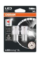 Osram LEDriving SL P21W Rød 2 stk Osram LEDriving SL P21W Rød 2 stk