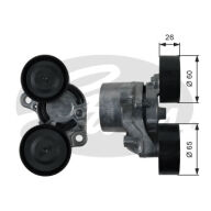 GATES Strammehjul kilerem T39198 GATES Strammehjul kilerem T39198