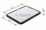 M2010 Pollenfilter Kabineluftfilter Bosch M2010 Pollenfilter Kabineluftfilter Bosch