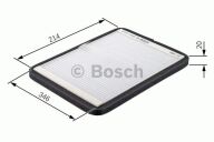 M2033 Pollenfilter Kabineluftfilter Bosch M2033 Pollenfilter Kabineluftfilter Bosch