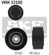 SKF Medløberhjul multi-V-rem VKM33100 SKF Medløberhjul multi-V-rem VKM33100