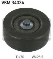 SKF Medløberhjul multi-V-rem VKM34034 SKF Medløberhjul multi-V-rem VKM34034