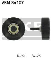 SKF Medløberhjul multi-V-rem VKM34107 SKF Medløberhjul multi-V-rem VKM34107
