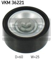 SKF Medløberhjul multi-V-rem VKM36221 SKF Medløberhjul multi-V-rem VKM36221