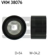 SKF Medløberhjul multi-V-rem VKM38076 SKF Medløberhjul multi-V-rem VKM38076