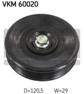 SKF Medløberhjul multi-V-rem VKM60020 SKF Medløberhjul multi-V-rem VKM60020