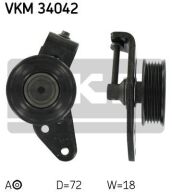 SKF Strammehjul kilerem VKM34042 SKF Strammehjul kilerem VKM34042