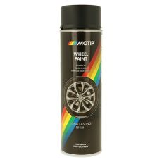 Motip Universallak Fælgspray Sort Mat 500ml. Motip Universallak Fælgspray Sort Mat 500ml.