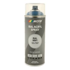 Spraymaling RAL 5001 Høj Glans GrønBlå Motip 07000 400ML Spraymaling RAL 5001 Høj Glans GrønBlå Motip 07000 400ML