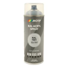Spraymaling RAL 7001 Høj Glans SølvGrå Motip 07026 400ML Spraymaling RAL 7001 Høj Glans SølvGrå Motip 07026 400ML