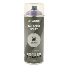 Spraymaling RAL 4005 Høj Glans BlåViolet Motip 07116 400ML Spraymaling RAL 4005 Høj Glans BlåViolet Motip 07116 400ML