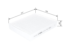 M5003 Pollenfilter Kabineluftfilter Bosch M5003 Pollenfilter Kabineluftfilter Bosch